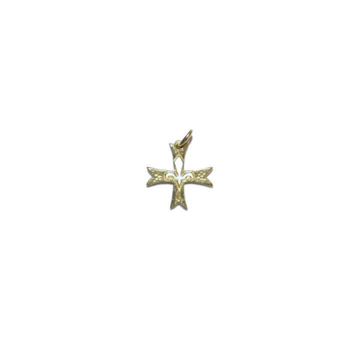 Pendentif croix scoute – 2,2 cm – V10