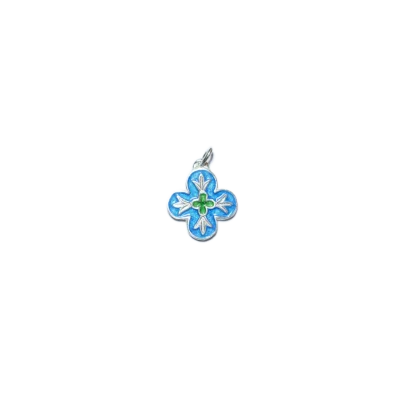 Pendentif floral en argent – 2,4 cm – NA75