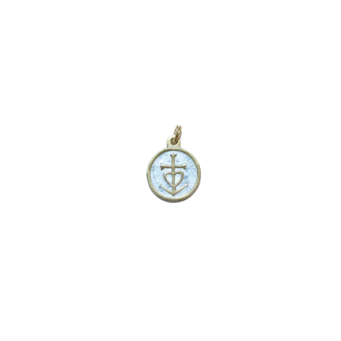 Médaillon pendentif Camargue – 2cm – v24