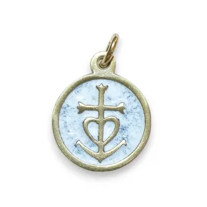 Médaillon pendentif Camargue – 2cm – v24