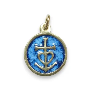 Médaillon pendentif Camargue – 2cm – v24