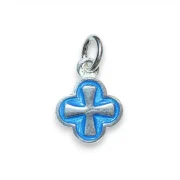 Pendentif petite croix pour enfant en argent