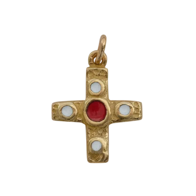 Croix celte en pendentif, bijou religieux – 2,7 cm – 0224