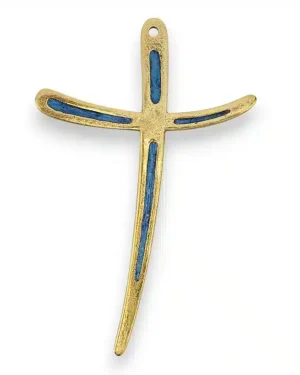 Croix moderne élégante et fine – 12 cm – L11